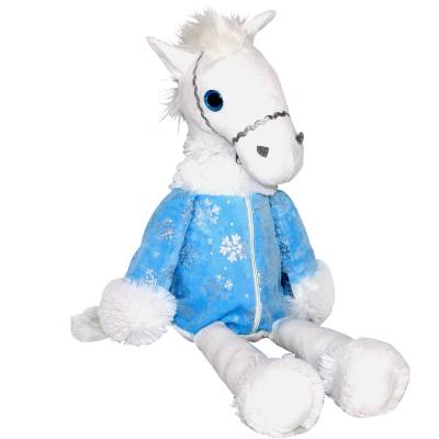 Сладкий новогодний подарок в мягкой упаковке весом 950 грамм 